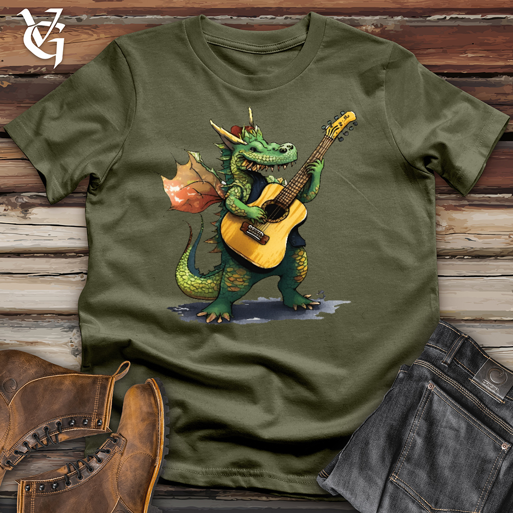 Little Dragon Guitarist Cotton Tee
