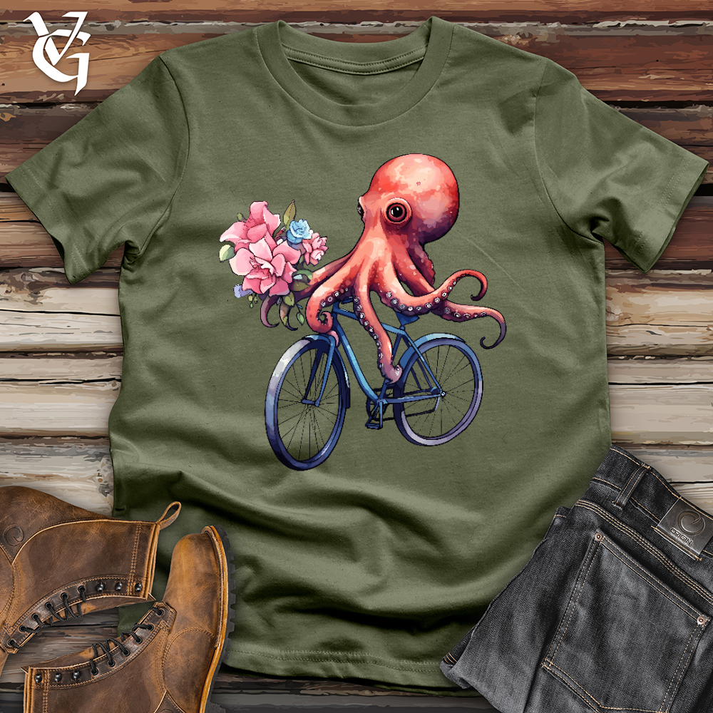 Cycling Octopus Softstyle Tee