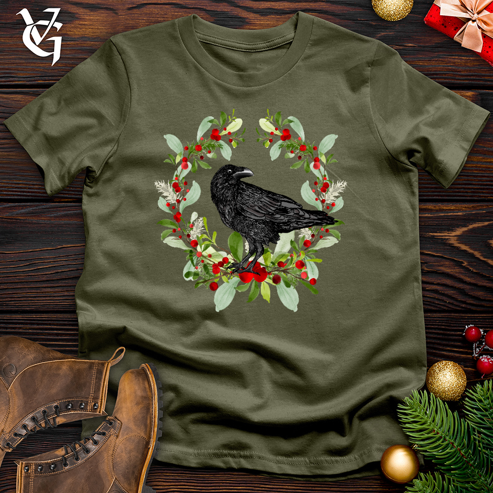 Raven of the Holly Cotton Tee
