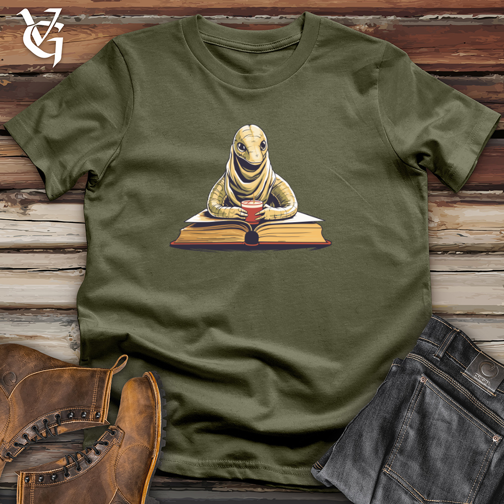 Serene Book Worm Cotton Tee