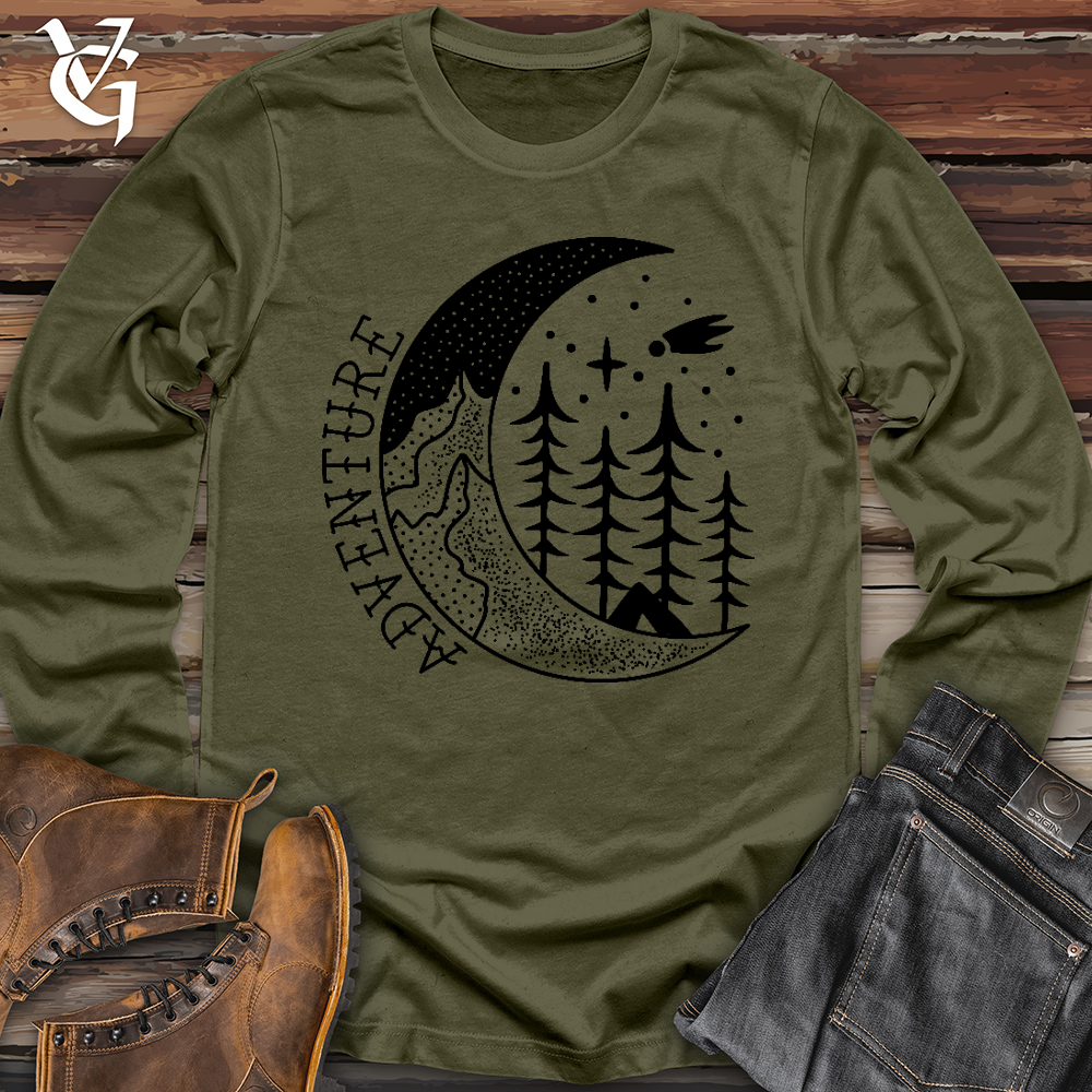 Camping Adventure Badge Long Sleeve