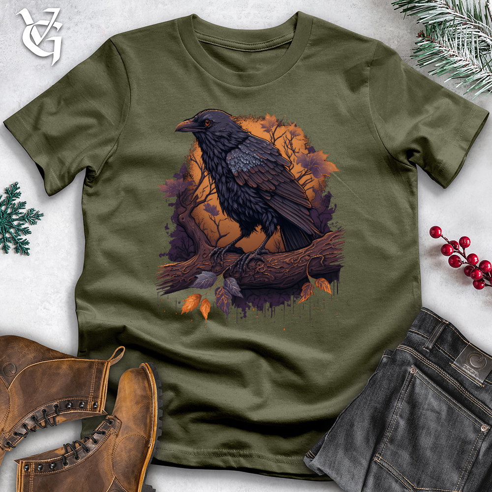 Autumnscape Raven Cotton Tee