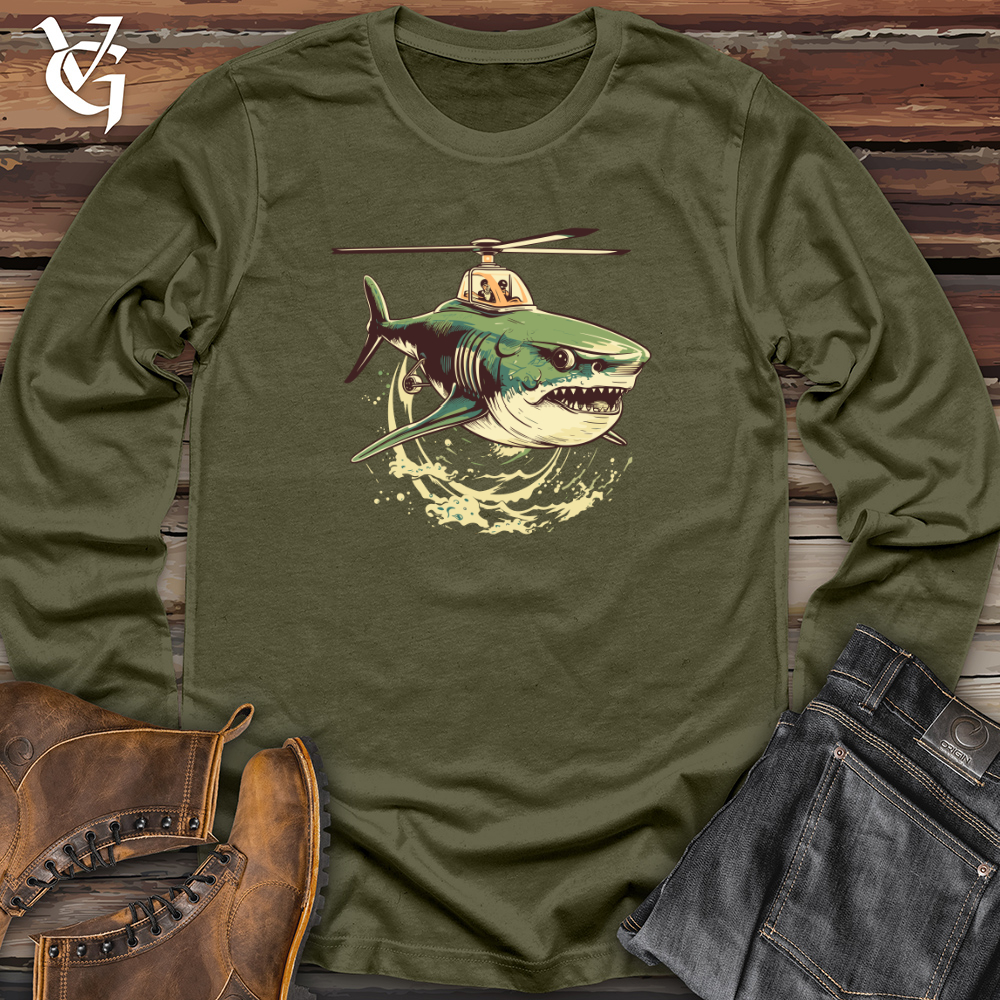 Vintage Chopper Shark Long Sleeve