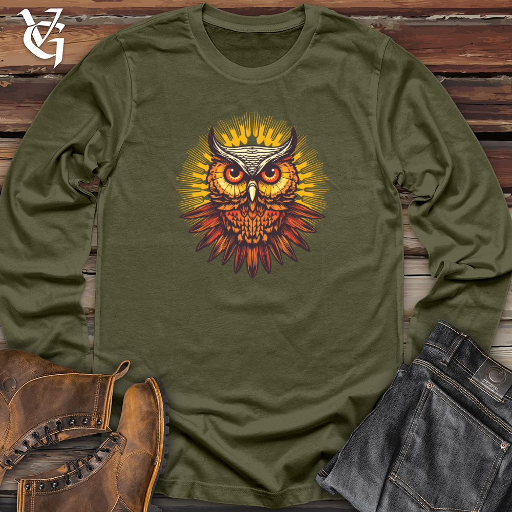 Enlightened Solar Owl Long Sleeve