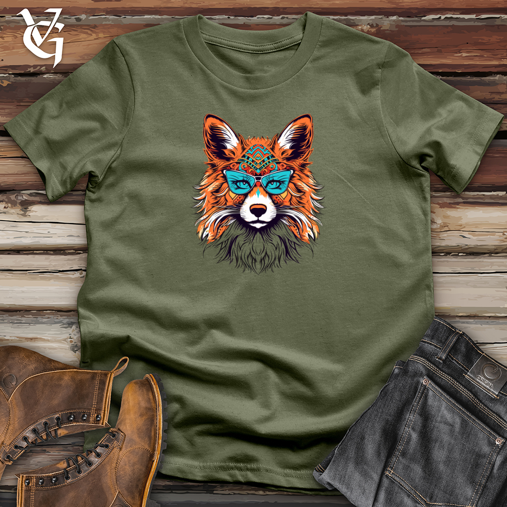 Vintage Hippy Fox 01 Softstyle Tee