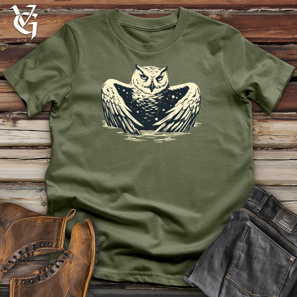Retro Frosty Owl Softstyle Tee
