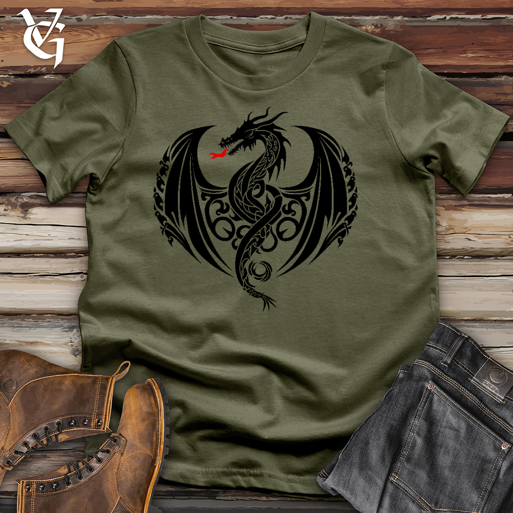 Men's Game of Thrones: House of the Dragon Fire-Breathing Dragon Logo  T-Shirt