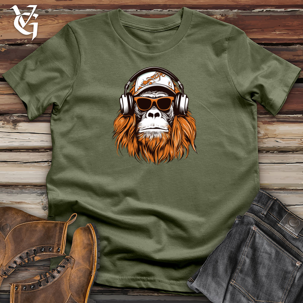 Orangutan Jungle Jam Headphone Vibes Softstyle Tee