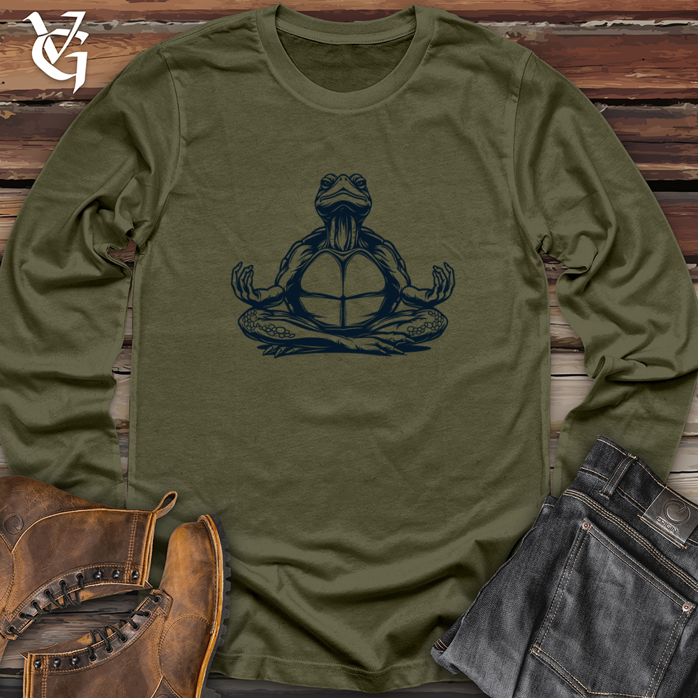 Zen Turtle Meditation Long Sleeve