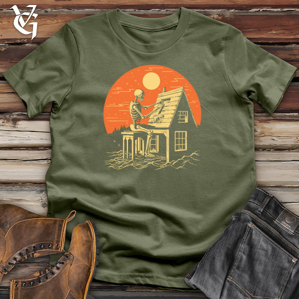 Celestial Builder Skeleton Softstyle Tee