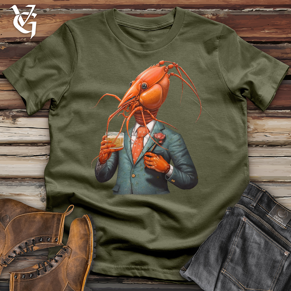 Dapper Shrimp Cotton Tee