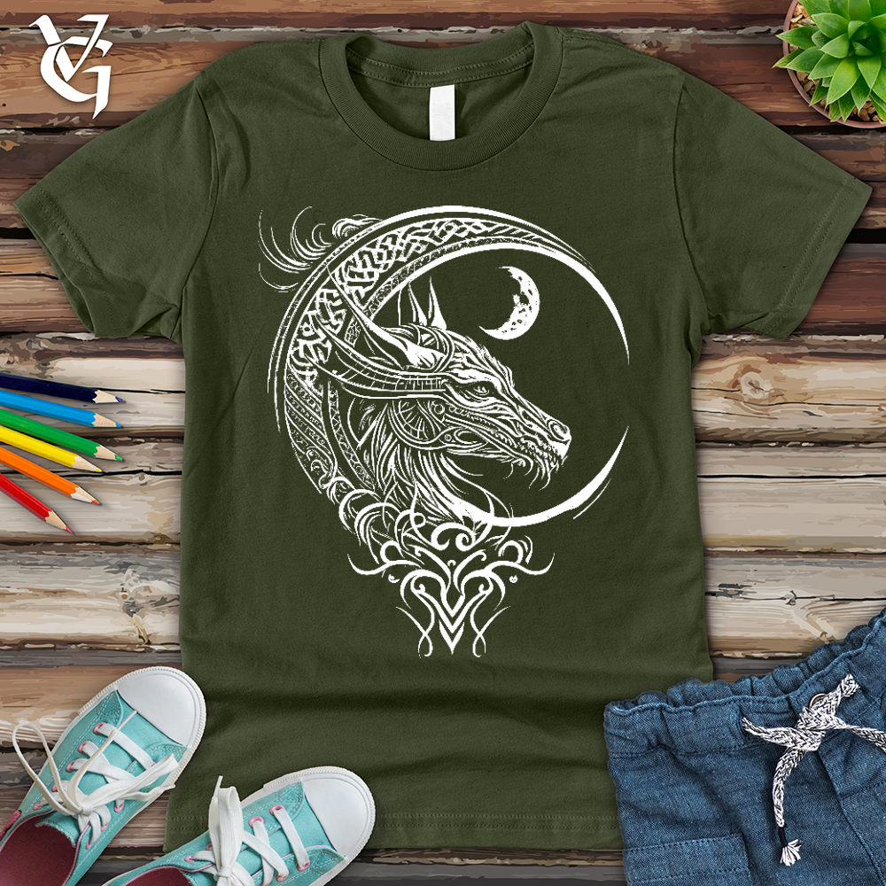 Celtic Dragon and Moon Youth Tee