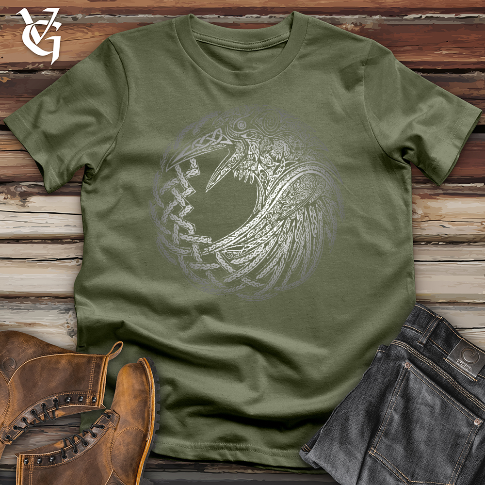 Silver Glass Raven Softstyle Tee
