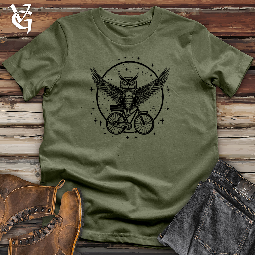 Interstellar Cycling Owl Softstyle Tee
