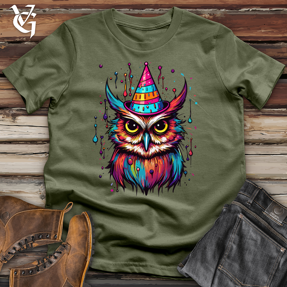 Birthday Party Owl Softstyle Tee