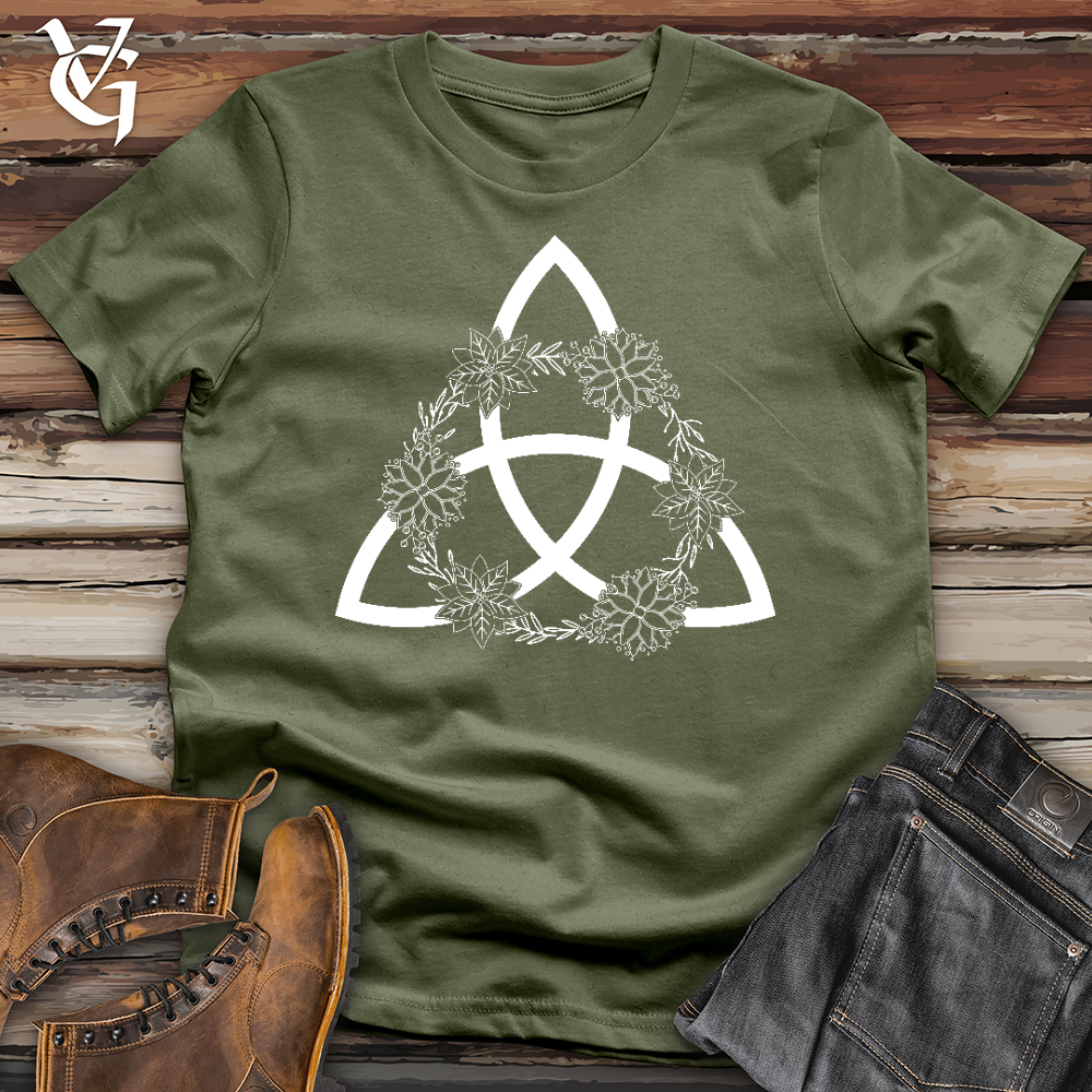 Trinity Wreath White Softstyle Tee