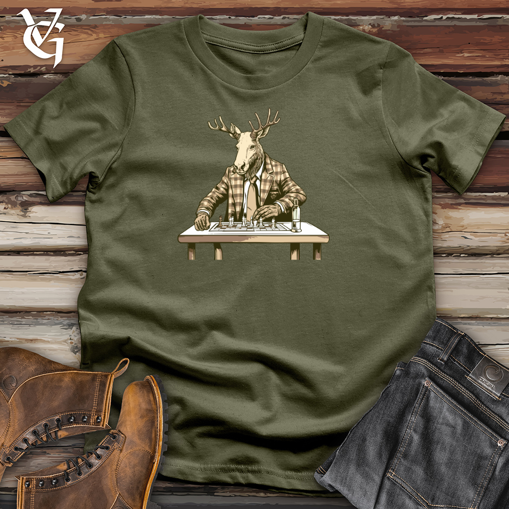 Grand Moose Chessmaster Cotton Tee