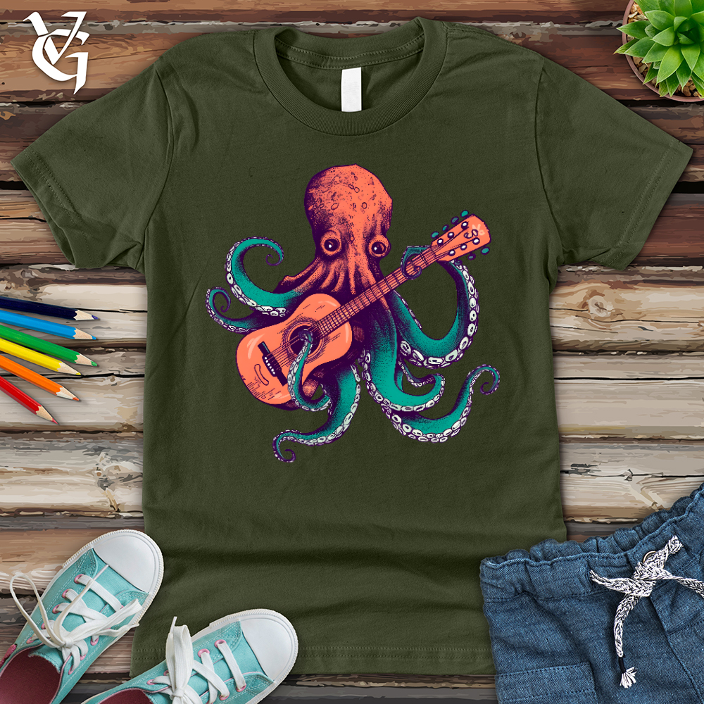 Octopus Guitarist Youth Tee