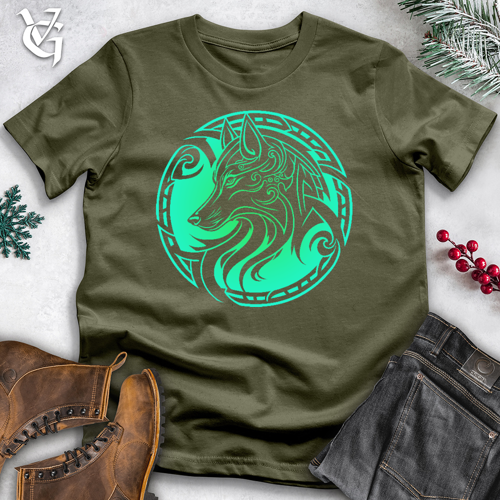 Celtic Wolf Cotton Tee