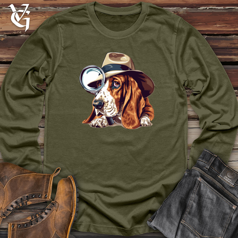 Basset Hound Holmes Long Sleeve