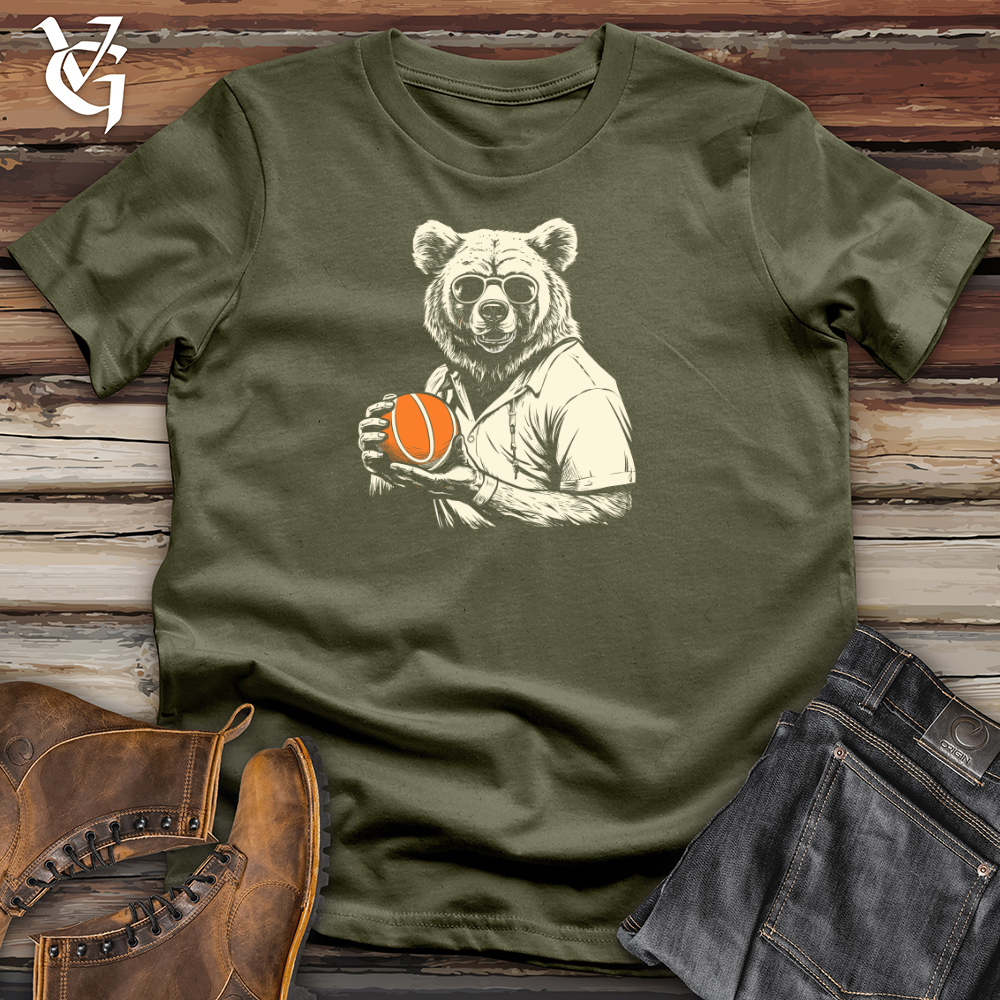 Vintage Aviator Bear Cotton Tee