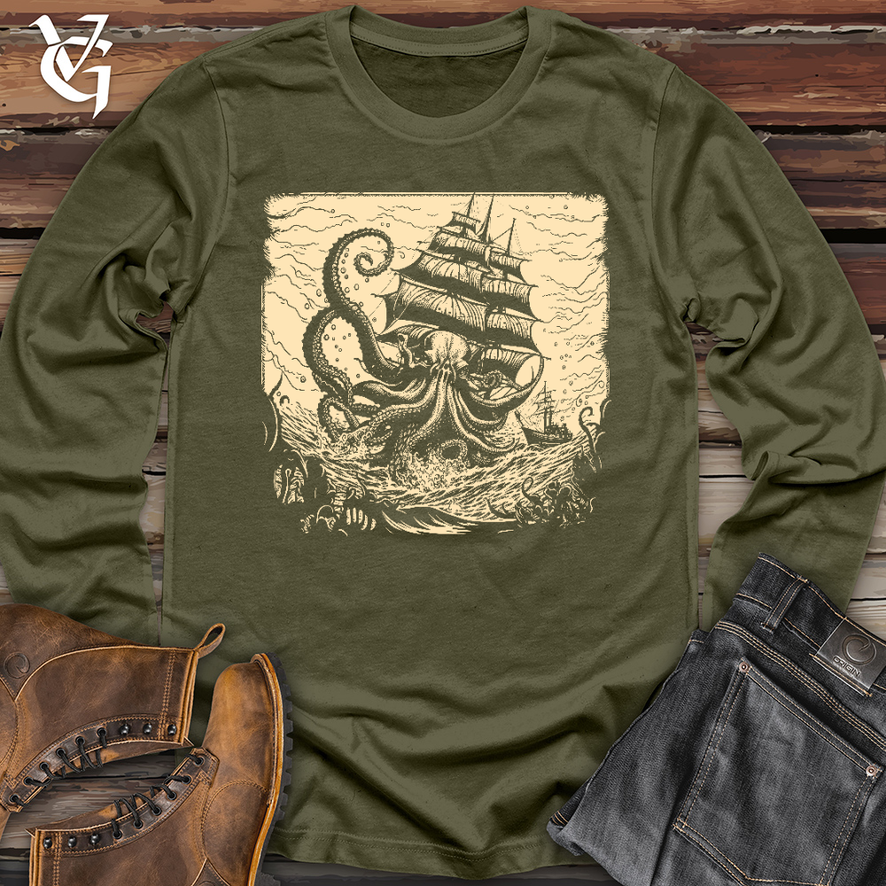 Kraken at Sea Long Sleeve