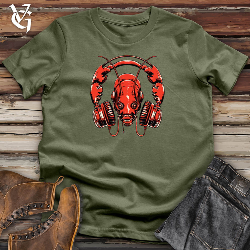 Lobster Ocean Echo Headphone Harmony Softstyle Tee