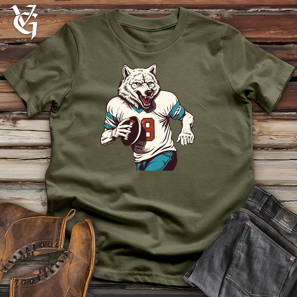 Gridiron Wolf Cotton Tee