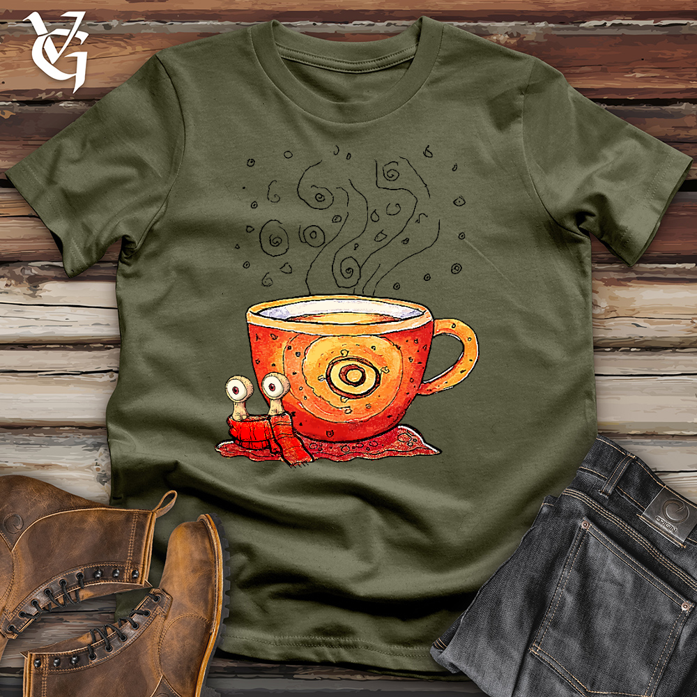 Coffee Snail Cotton Tee