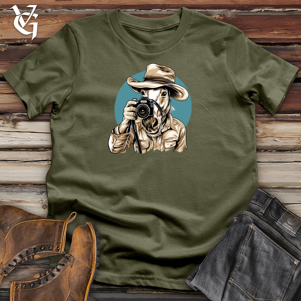 Equine Shutterbug Lens Cotton Tee