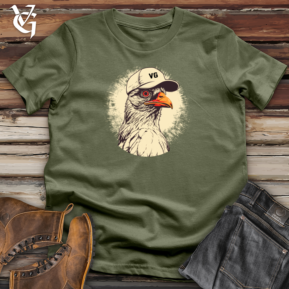 Baseball Batting Chicken Softstyle Tee