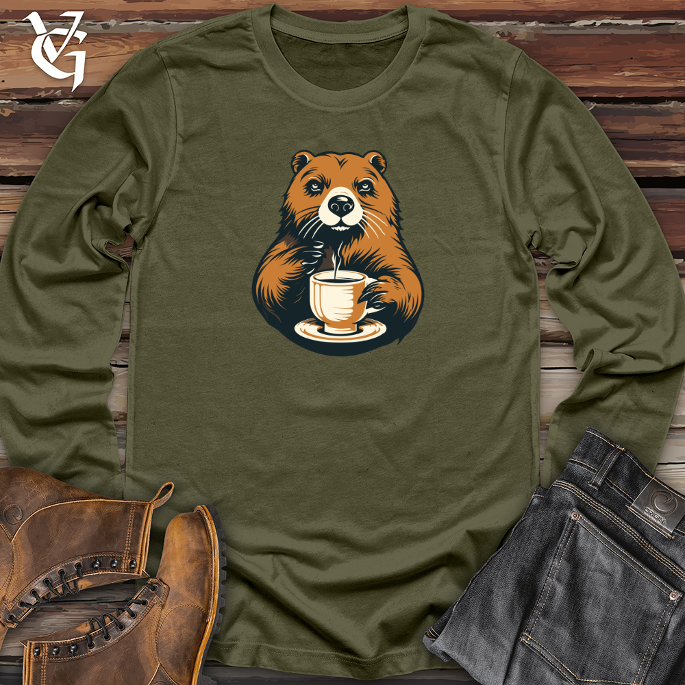 Caffeinated Beaver Brew Long Sleeve
