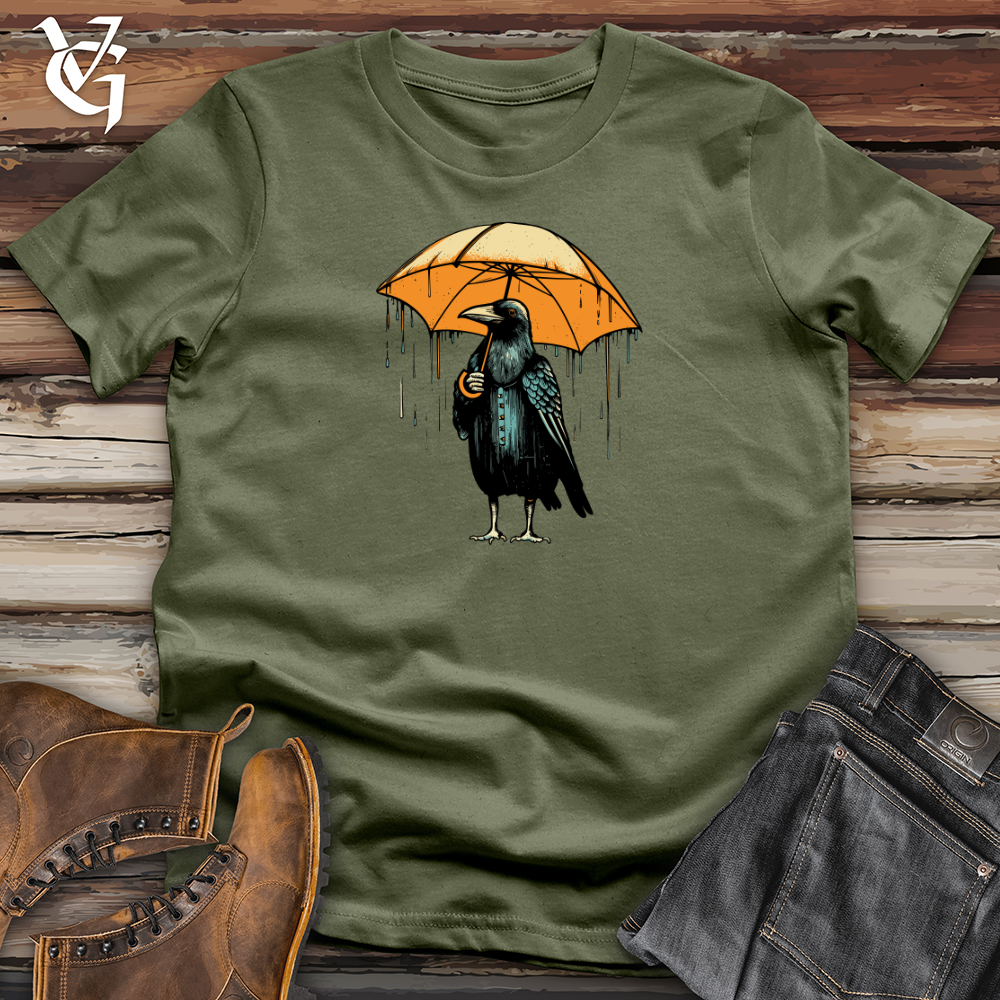 Crow Midnight Shower Umbrella Comfort Softstyle Tee