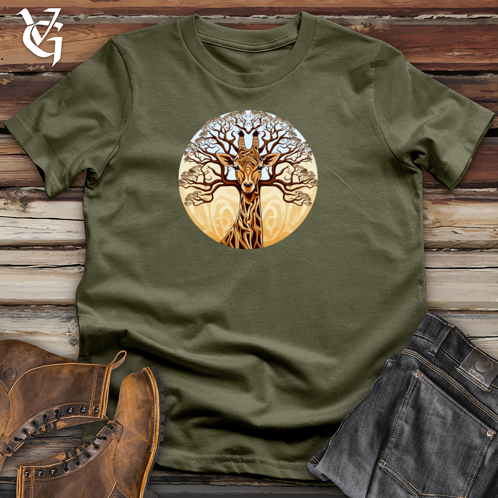 Safari Heights Giraffe Cotton Tee