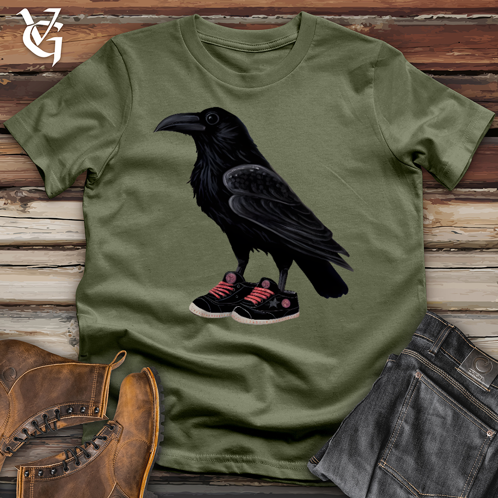 Raven Wearing Sneakers Softstyle Tee