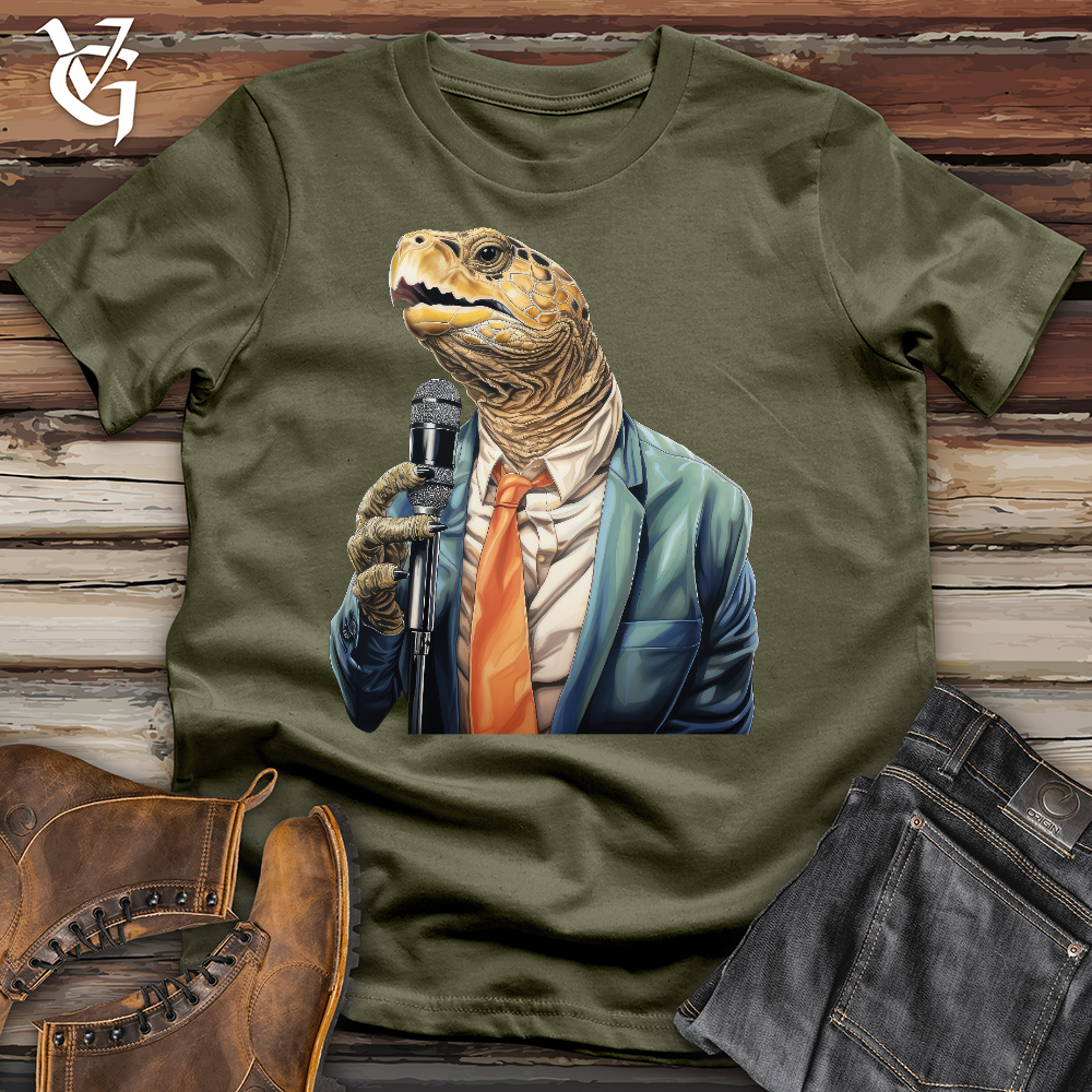Charismatic Turtle Speaker Cotton Tee