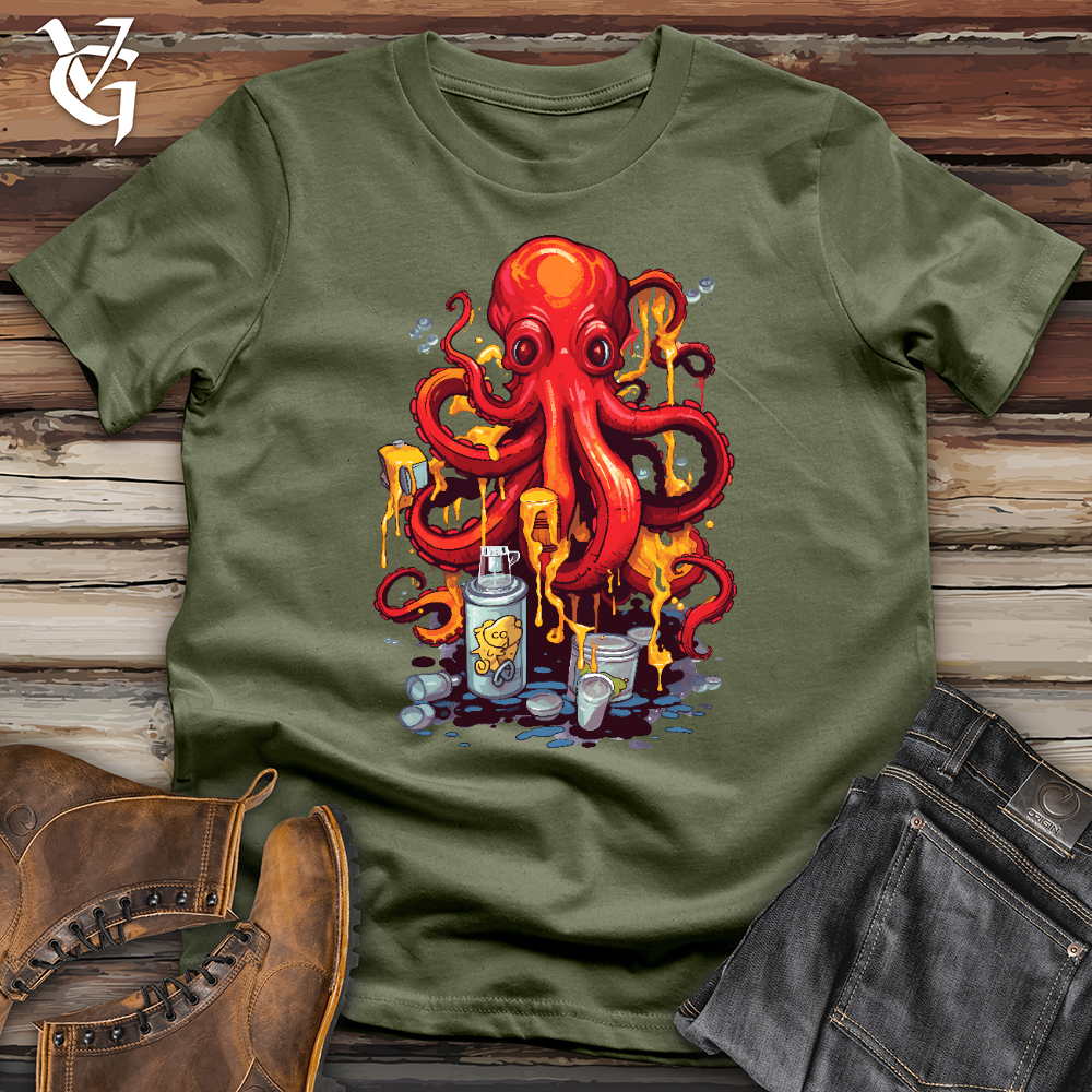 Octopus Graffiti Softstyle Tee