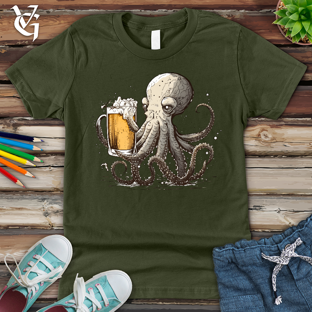 Octopus Happy Hour Youth Tee