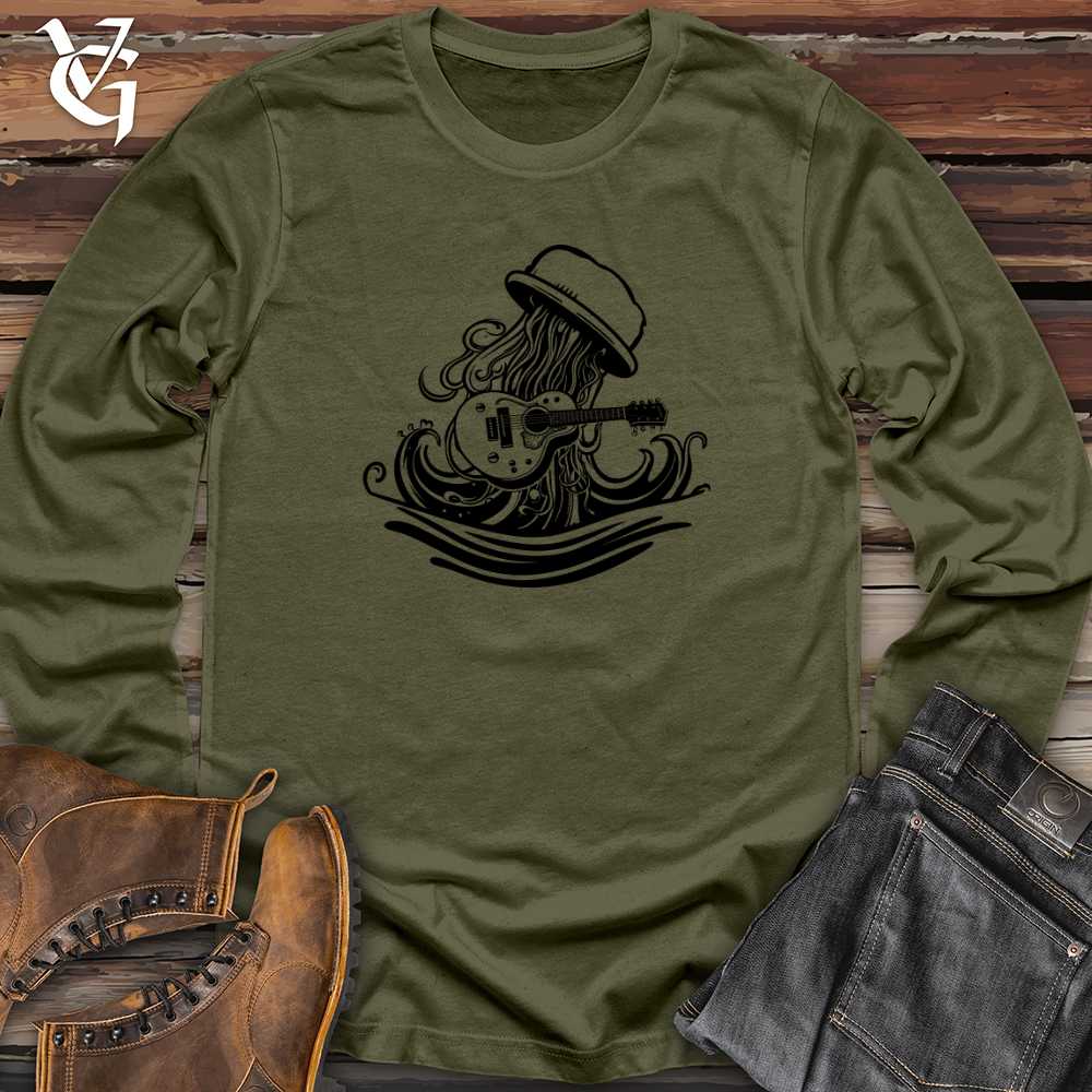 Retro Guitar Jelly Long Sleeve
