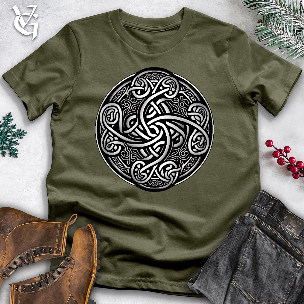 Silver Celtic Knot Cotton Tee