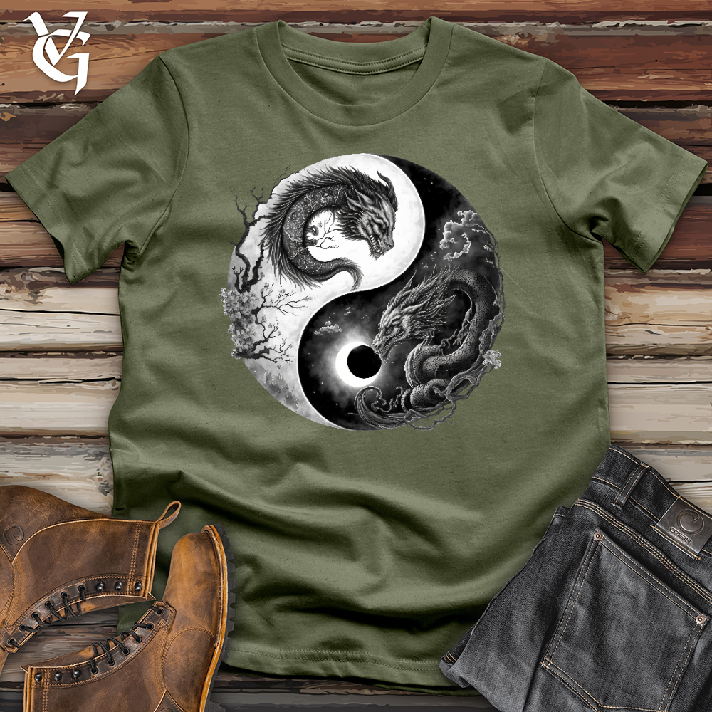 Yin Yang Dragons Softstyle Tee