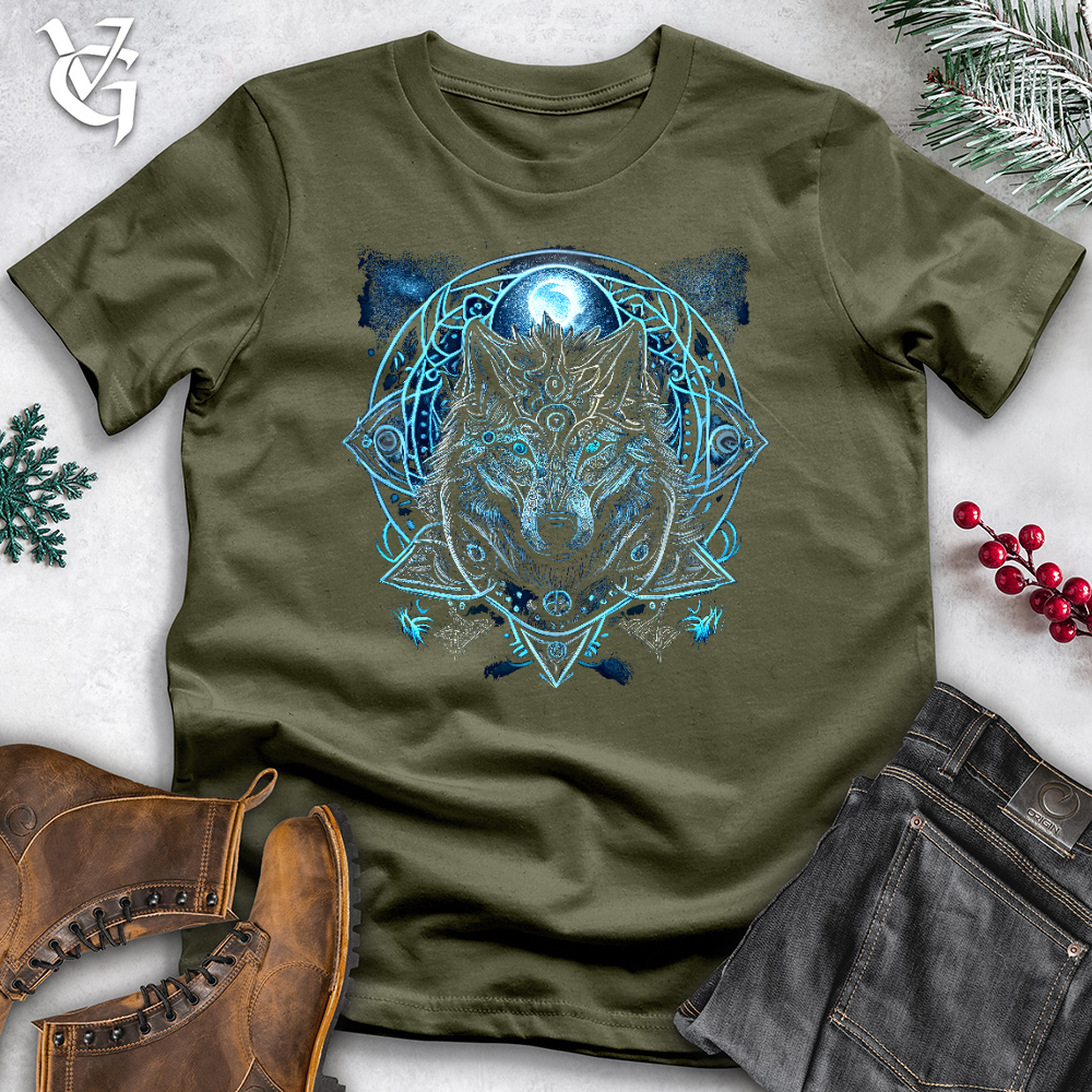 Celtic Fenrir Wolf Cotton Tee