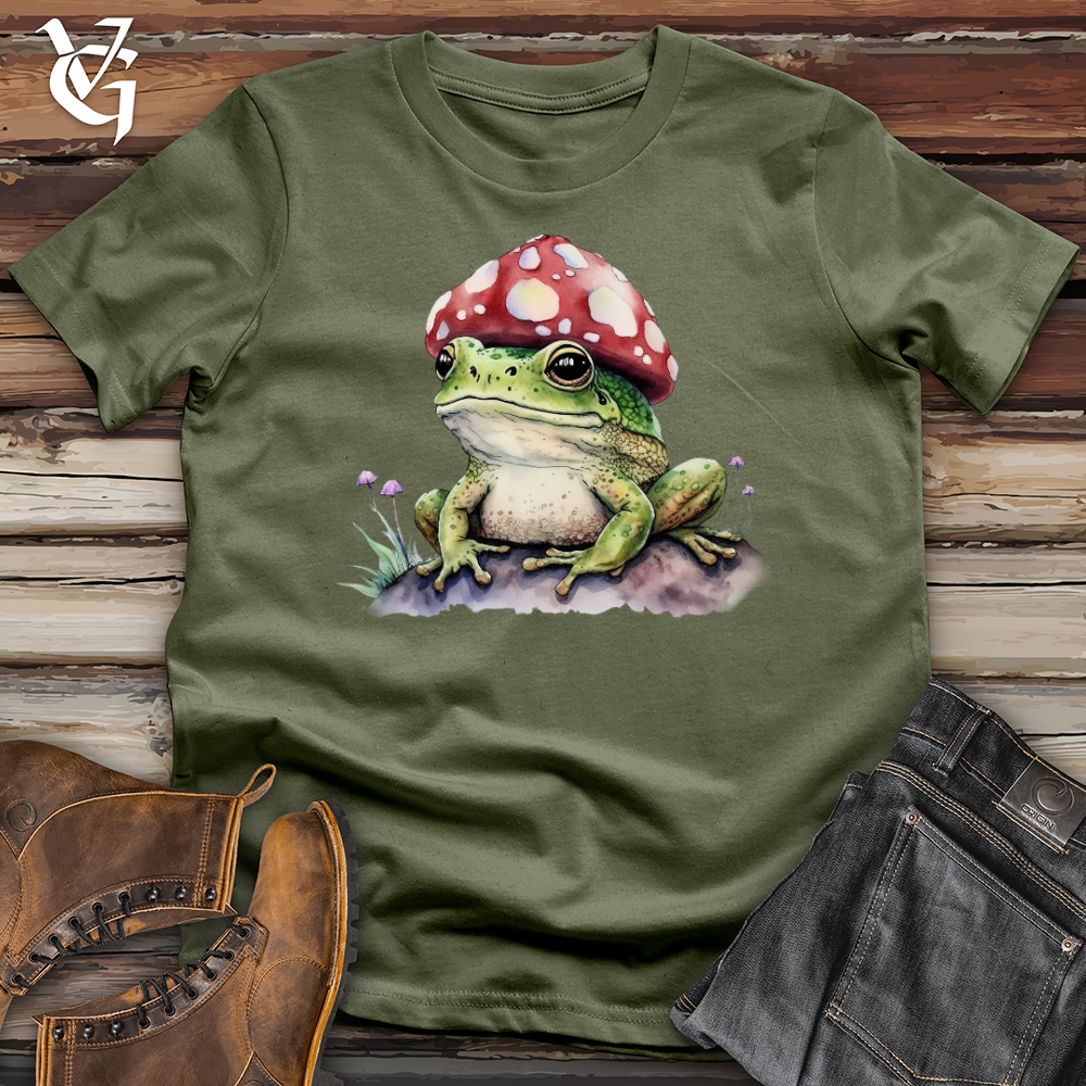 Frog Mushroom Head Softstyle Tee