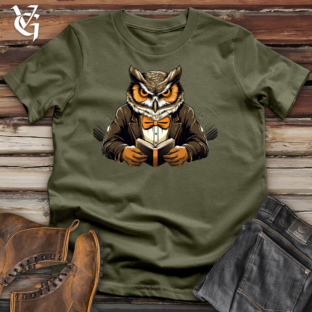 Owl Librarian Official Cotton Tee