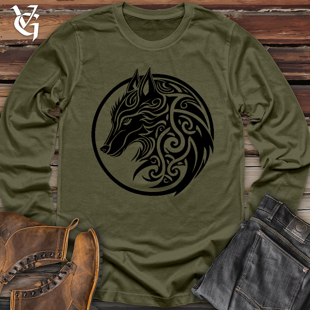 Celtic Wolf Long Sleeve