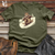 Vintage Sledding Squirrel Cotton Tee