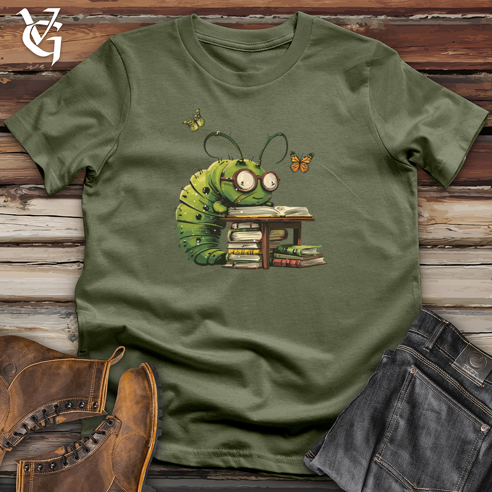 Caterpillar Bookworm Bliss Softstyle Tee