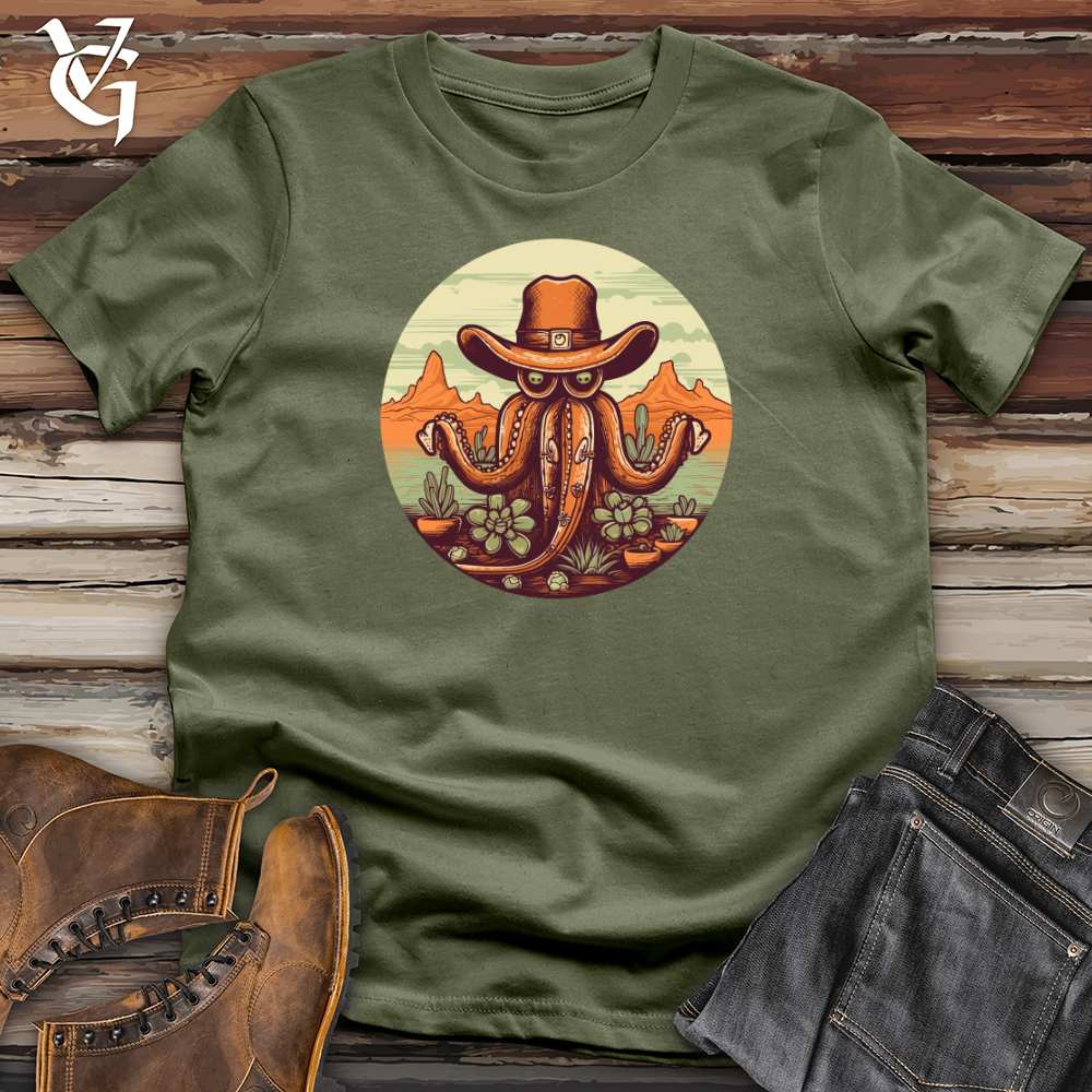 Desert Cowboy Octopus Softstyle Tee