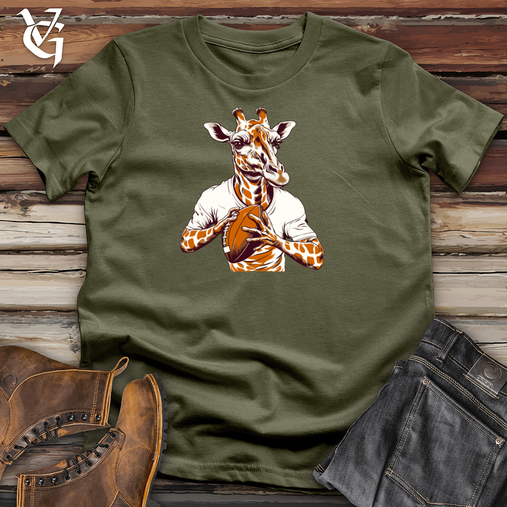 Gridiron Giraffe Cotton Tee