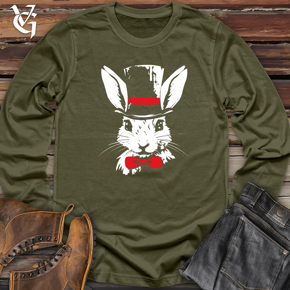 Retro Hare Elegance Long Sleeve